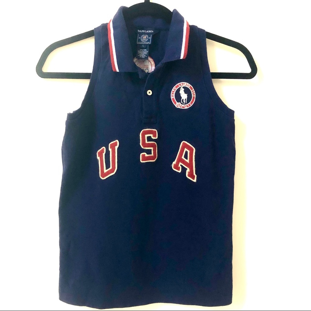 Girls Ralph Lauren Sleeveless Shirt